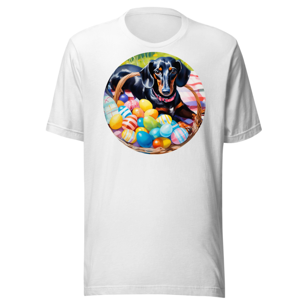 PugMug Custom Black Dachshund T-Shirt