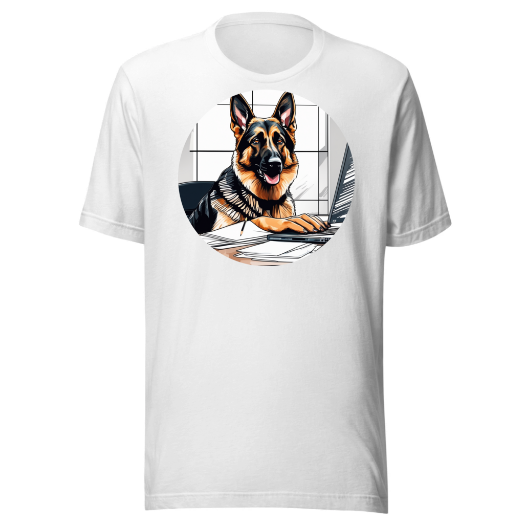 PugMug Custom German Shepherd Dog T-Shirt