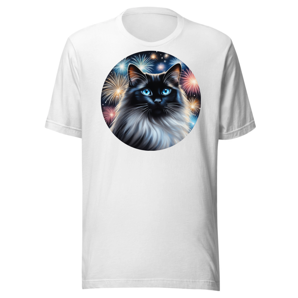 PugMug Custom Black Ragdoll Cat T-Shirt