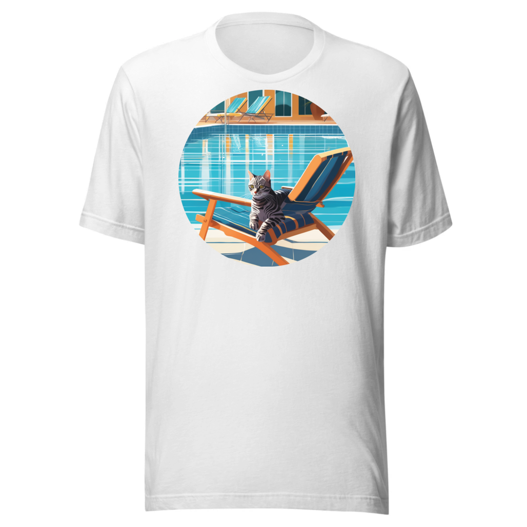 PugMug Custom Tabby American Shorthair Cat T-Shirt