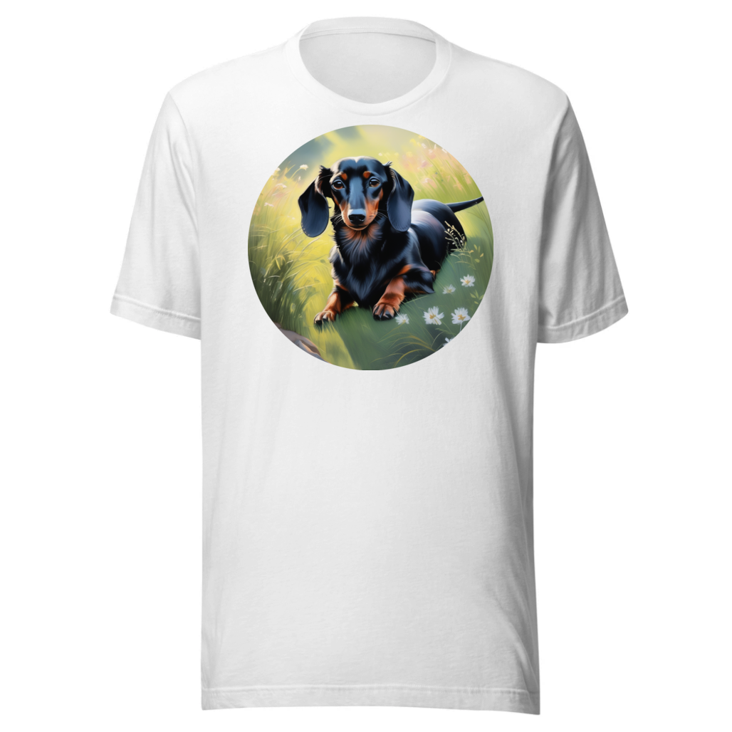 PugMug Custom Black Dachshund T-Shirt
