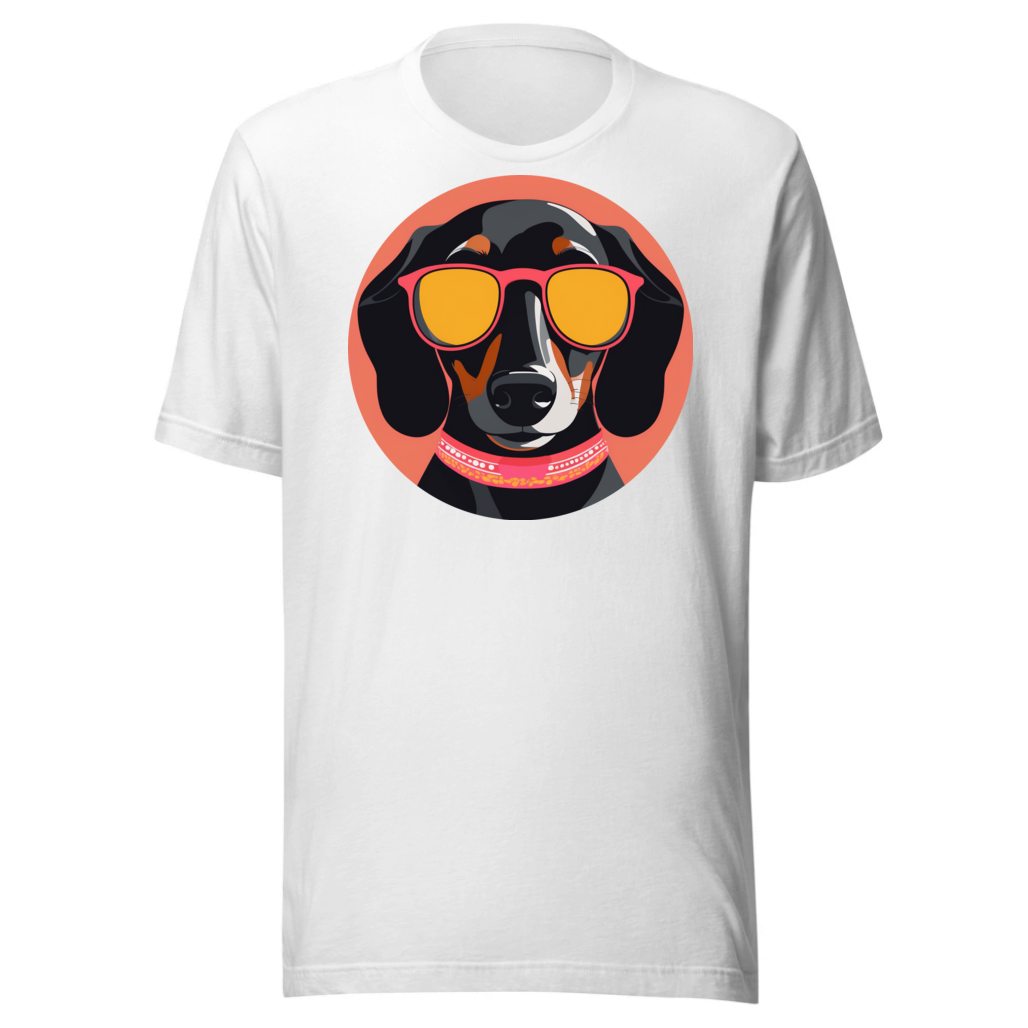 PugMug Custom Black Dachshund T-Shirt