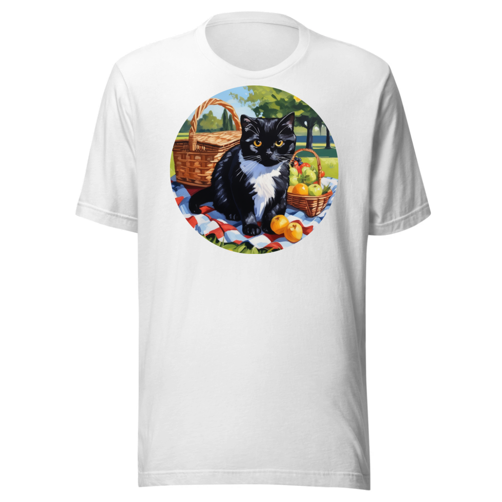 PugMug Custom Black Scottish Fold Cat T-Shirt