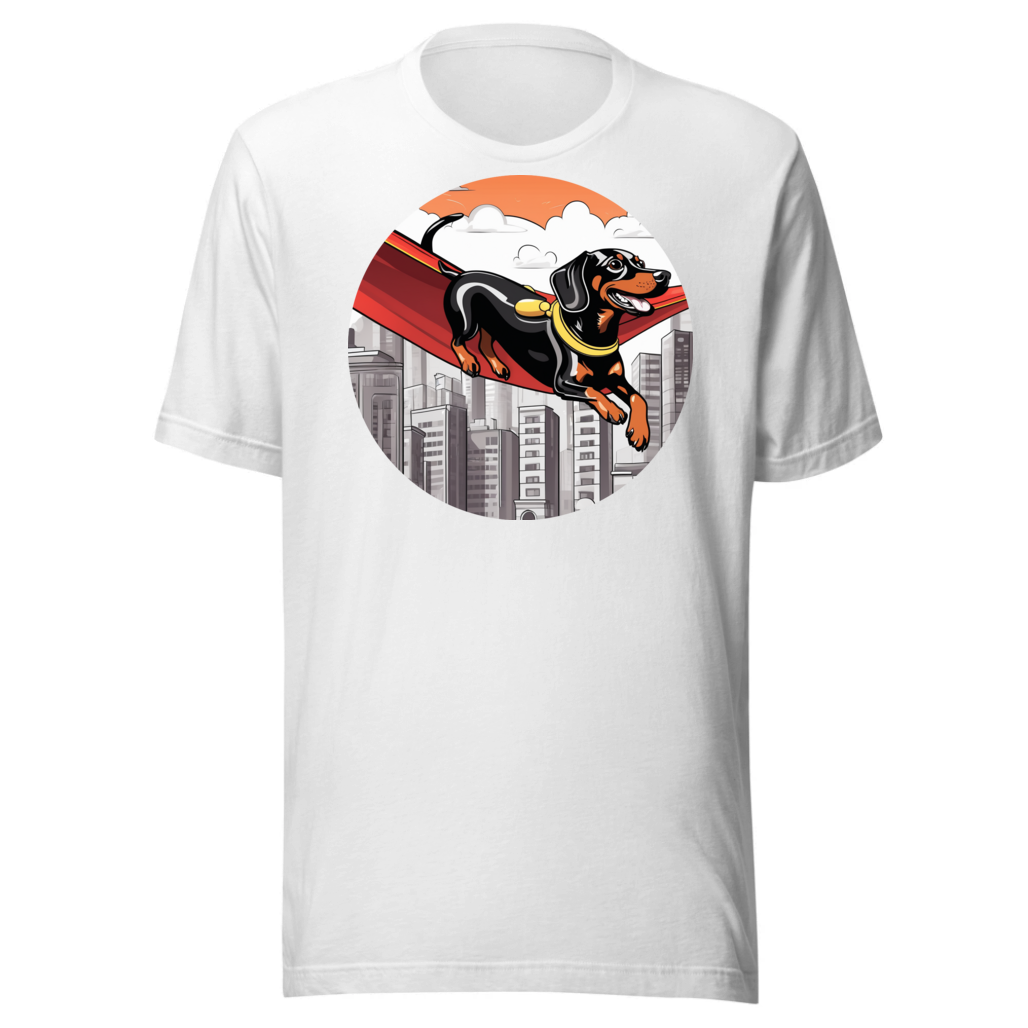 PugMug Custom Black Dachshund T-Shirt