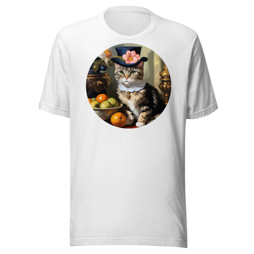 PugMug Custom Tabby Scottish Fold Cat T-Shirt