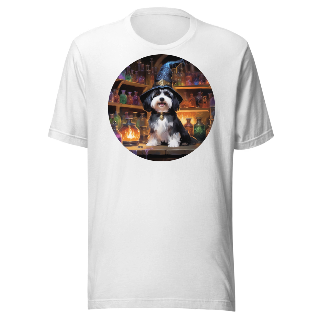 PugMug Custom Black-and-white Havanese Dog T-Shirt