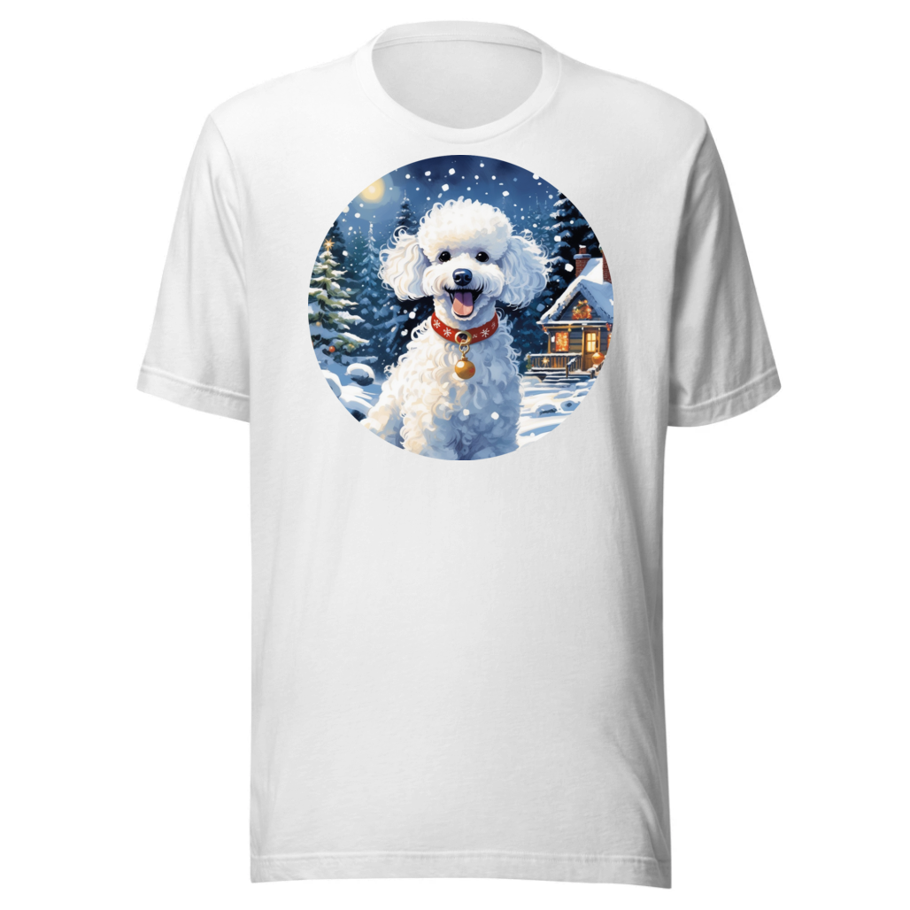 PugMug Custom White Poodle T-Shirt