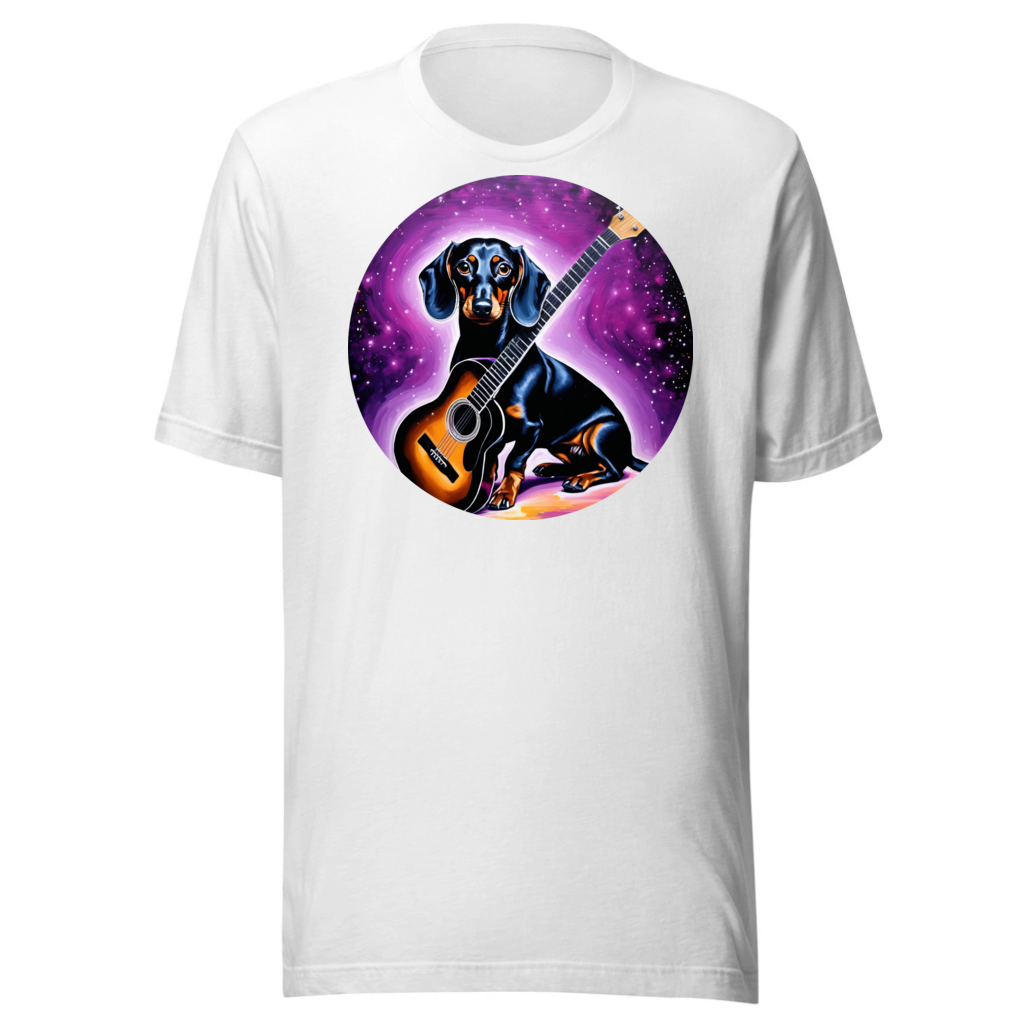 PugMug Custom Black Dachshund T-Shirt