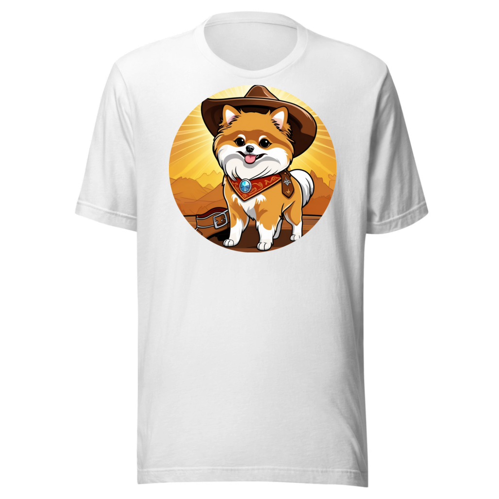 PugMug Custom Tan Pomeranian T-Shirt