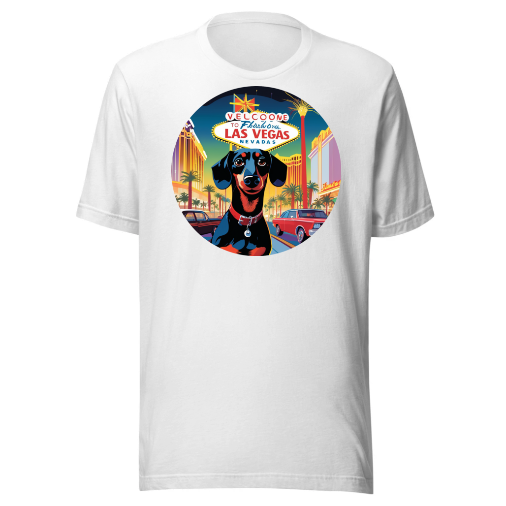 PugMug Custom Black Dachshund T-Shirt