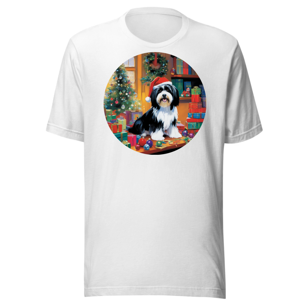 PugMug Custom Black-and-white Havanese Dog T-Shirt