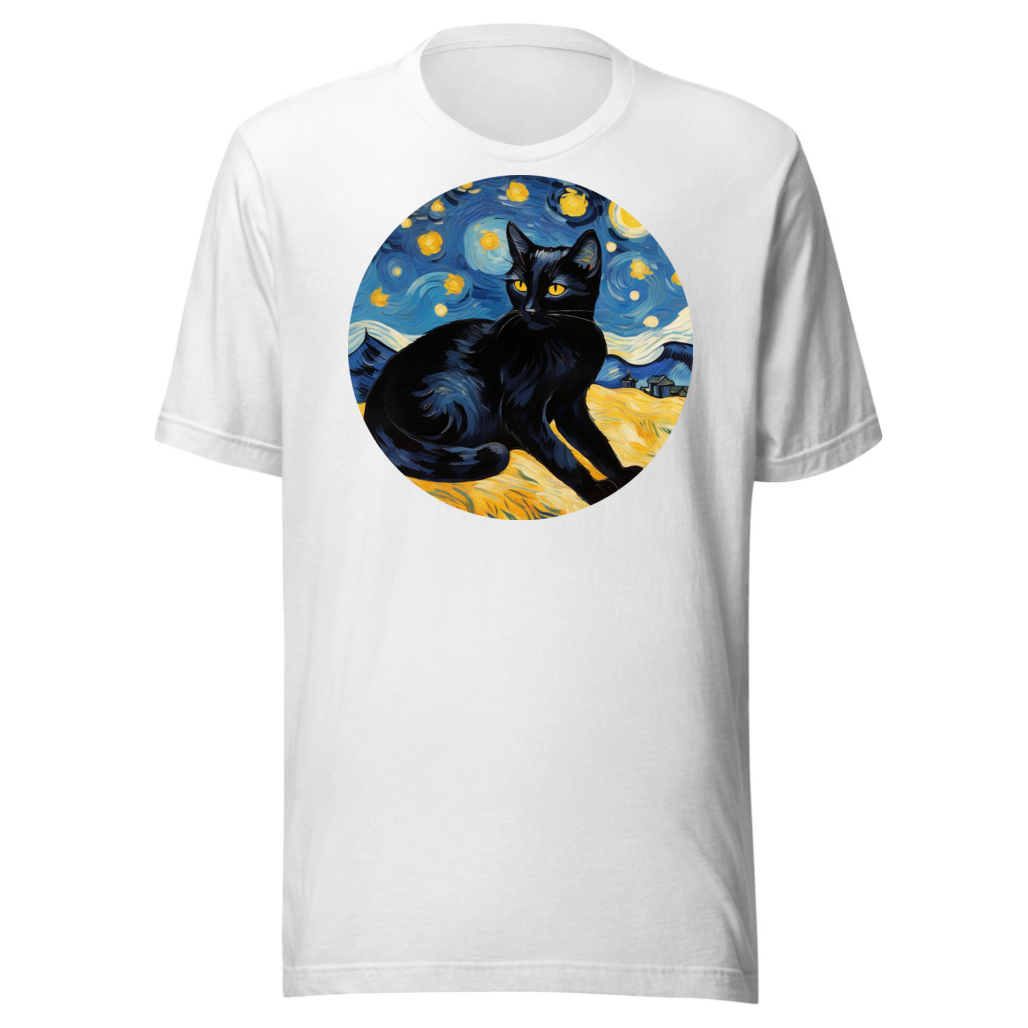 PugMug Custom Black Companion Cat T-Shirt