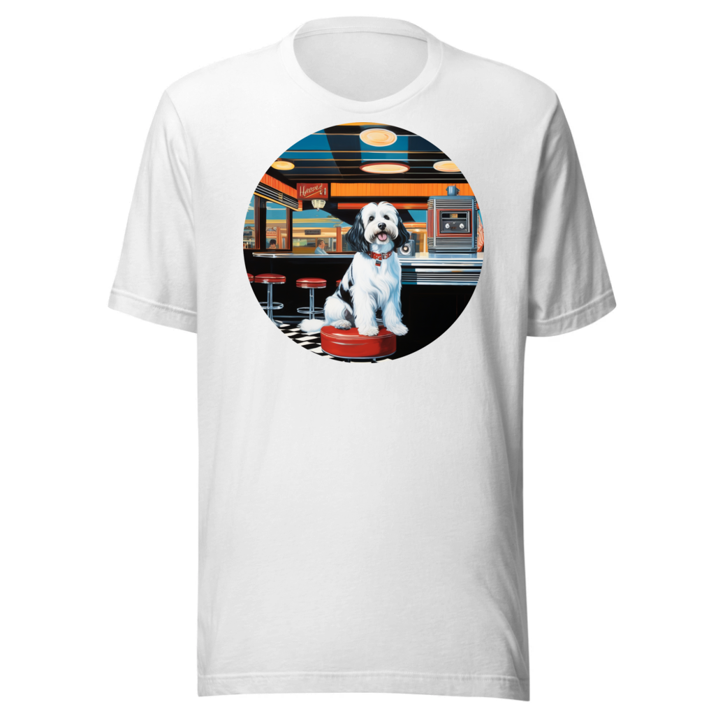 PugMug Custom Black-and-white Havanese Dog T-Shirt