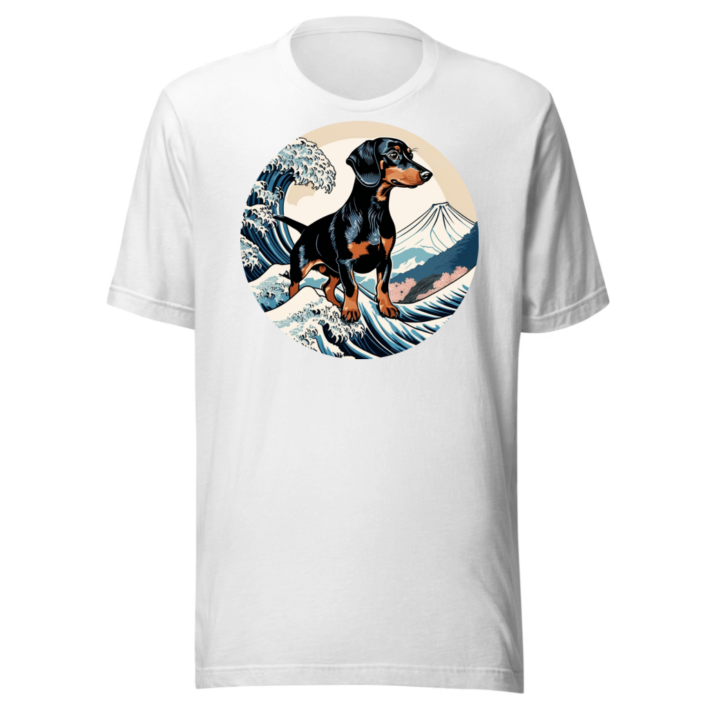 PugMug Custom Black Dachshund T-Shirt