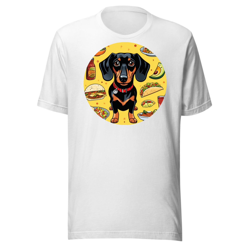 PugMug Custom Black Dachshund T-Shirt