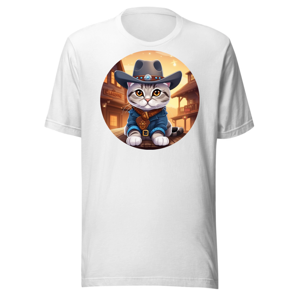 PugMug Custom Tabby British Shorthair Cat T-Shirt