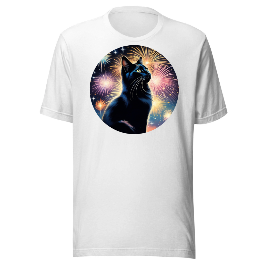 PugMug Custom Black Companion Cat T-Shirt