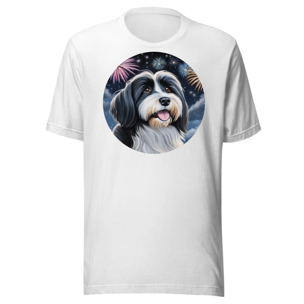 PugMug Custom Black-and-white Havanese Dog T-Shirt
