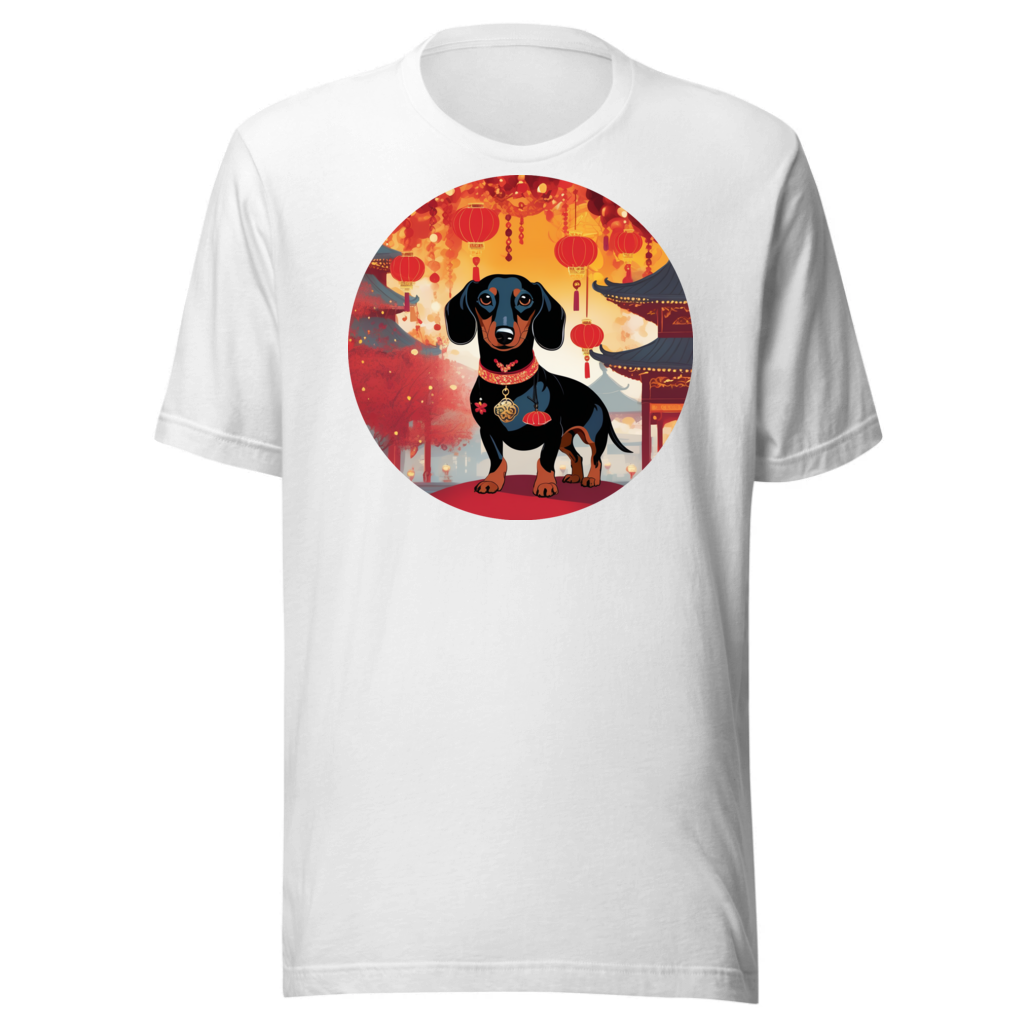PugMug Custom Black Dachshund T-Shirt