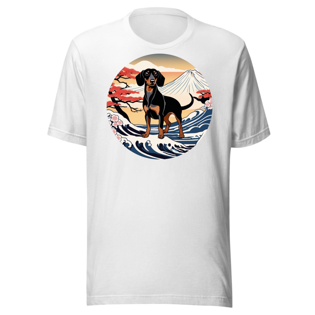PugMug Custom Black Dachshund T-Shirt