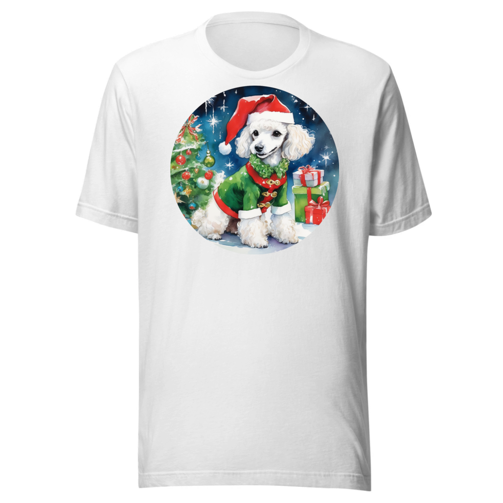 PugMug Custom White Poodle T-Shirt