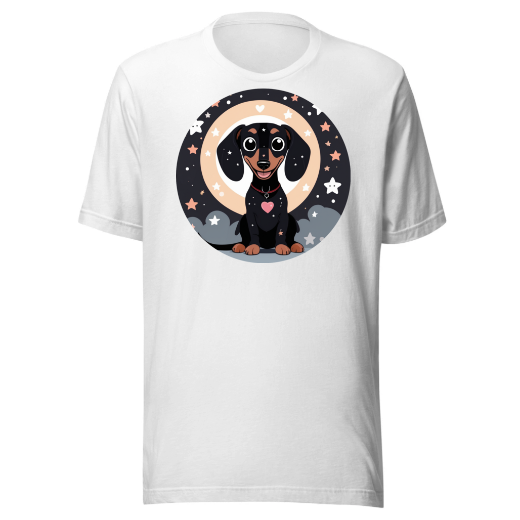 PugMug Custom Black Dachshund T-Shirt