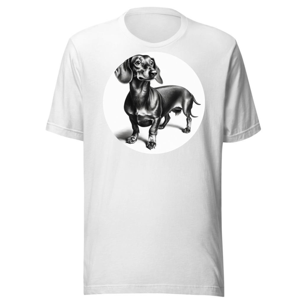 PugMug Custom Black Dachshund T-Shirt