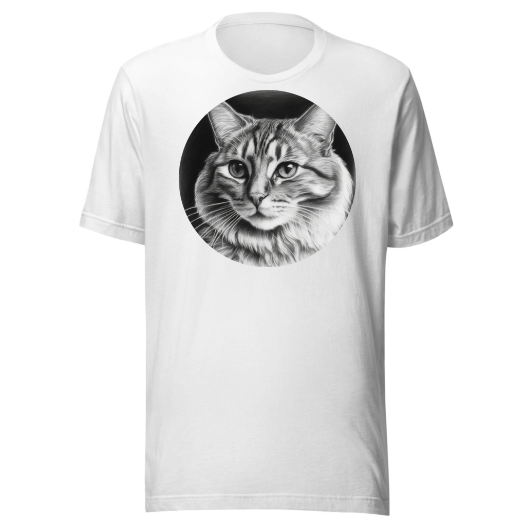 PugMug Custom Tabby Companion Cat T-Shirt
