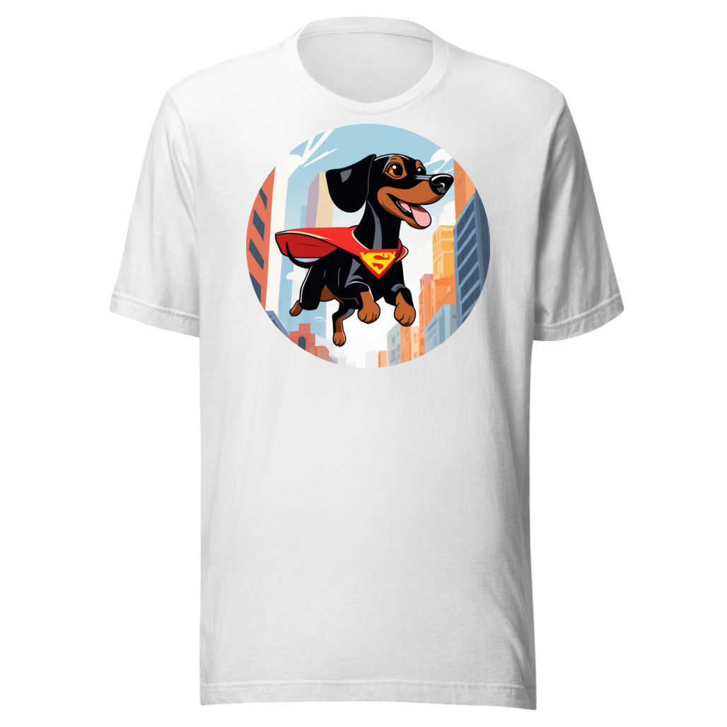 PugMug Custom Black Dachshund T-Shirt