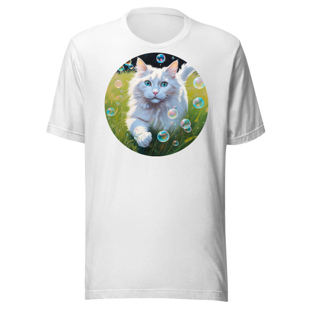 PugMug Custom White Ragdoll Cat T-Shirt