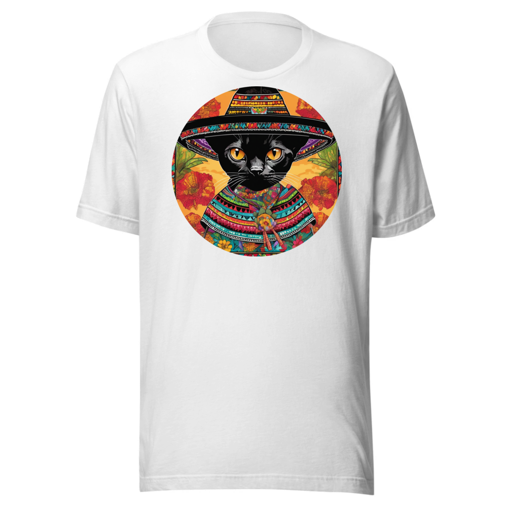 PugMug Custom Black Devon Rex Cat T-Shirt