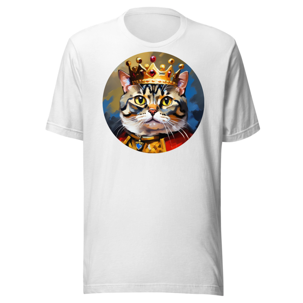PugMug Custom Tabby Scottish Fold Cat T-Shirt