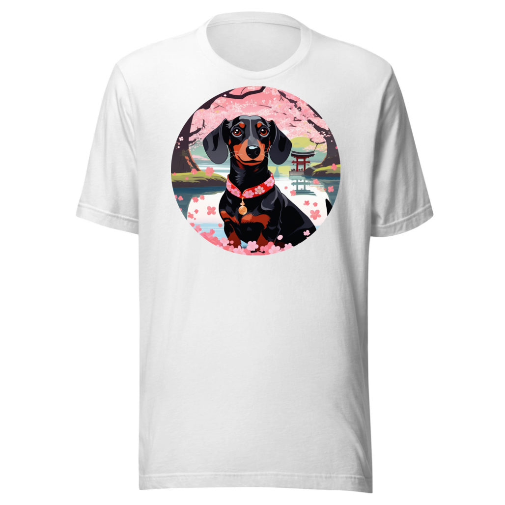 PugMug Custom Black Dachshund T-Shirt
