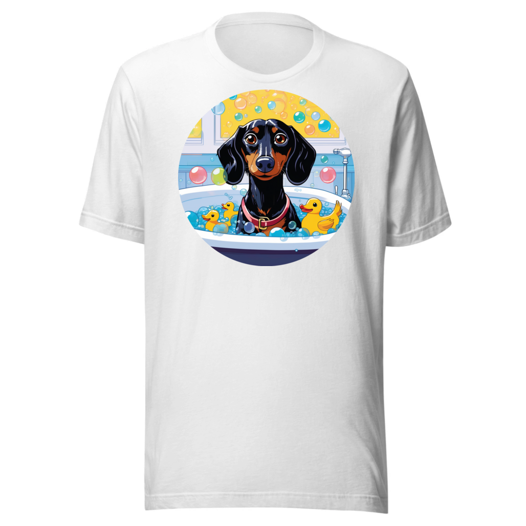 PugMug Custom Black Dachshund T-Shirt