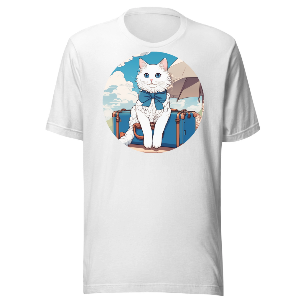 PugMug Custom White Ragdoll Cat T-Shirt