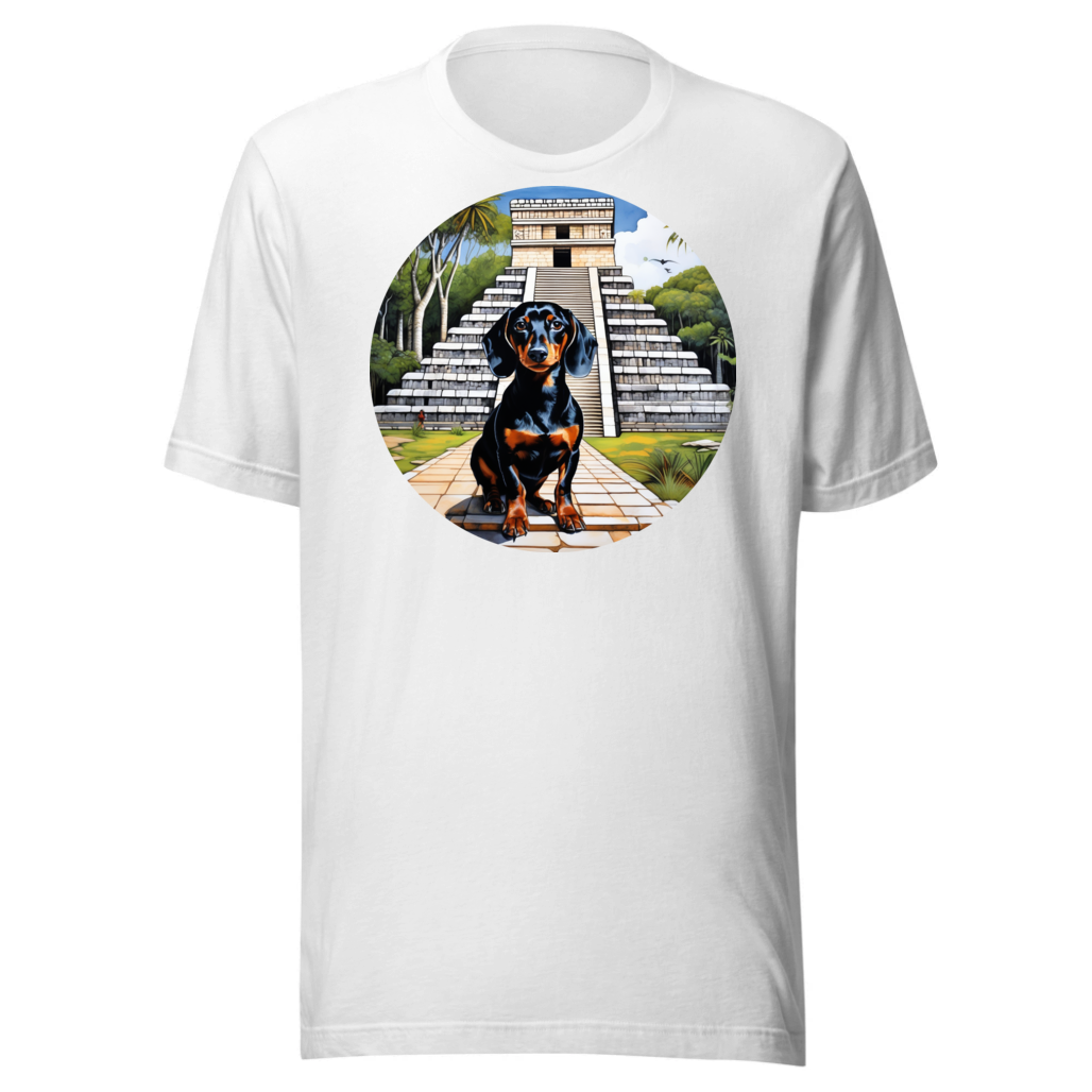 PugMug Custom Black Dachshund T-Shirt
