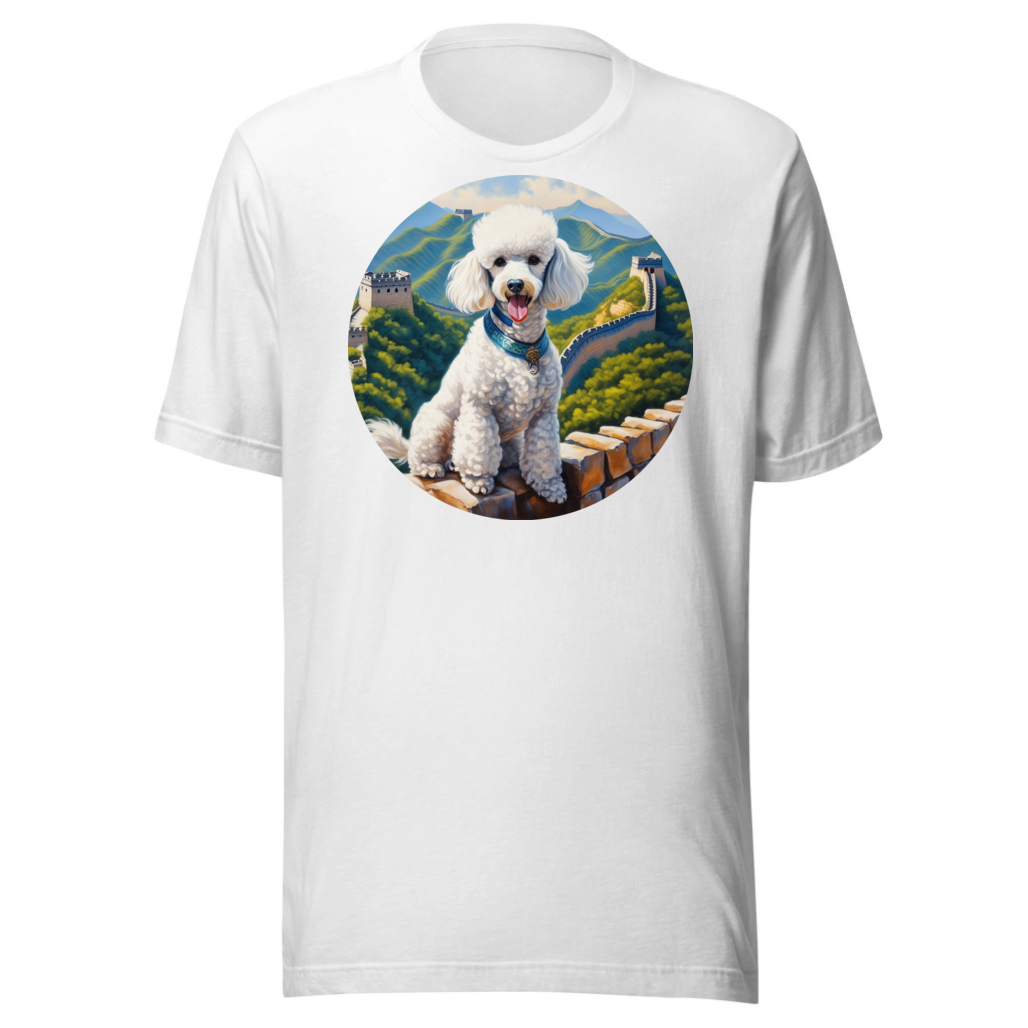 PugMug Custom White Poodle T-Shirt