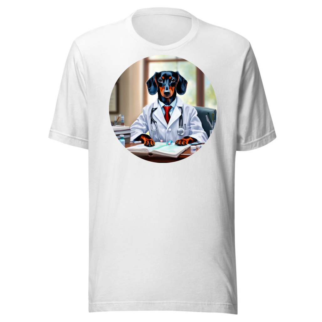 PugMug Custom Black Dachshund T-Shirt