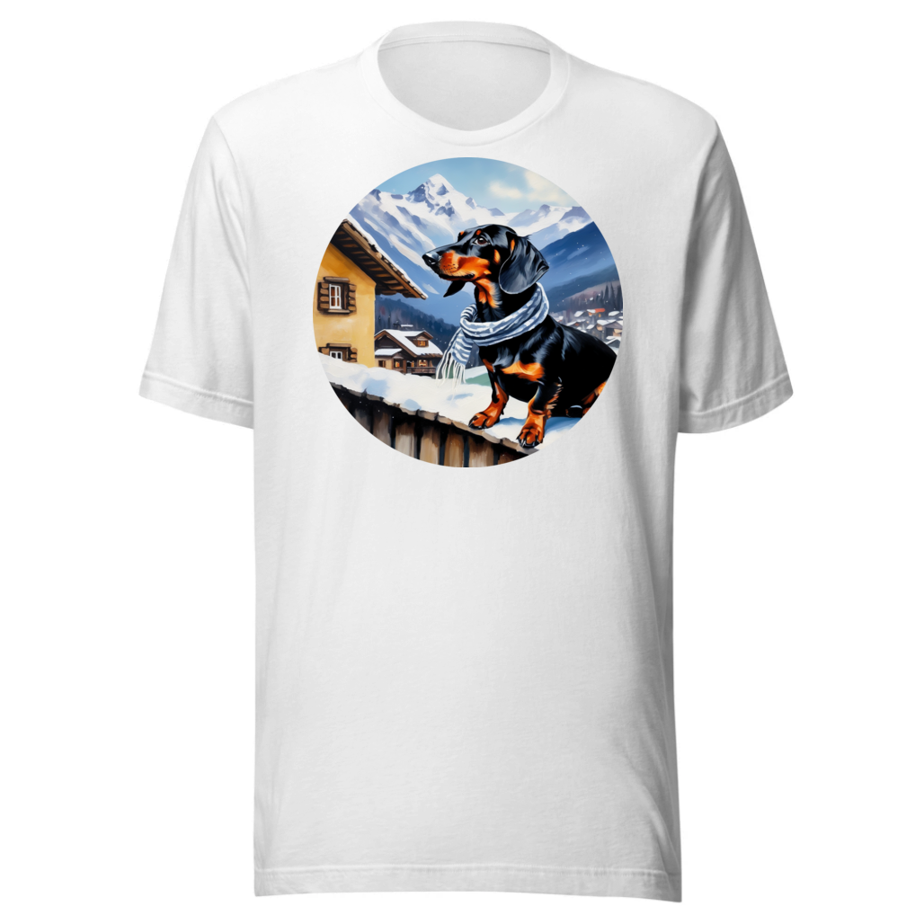 PugMug Custom Black Dachshund T-Shirt