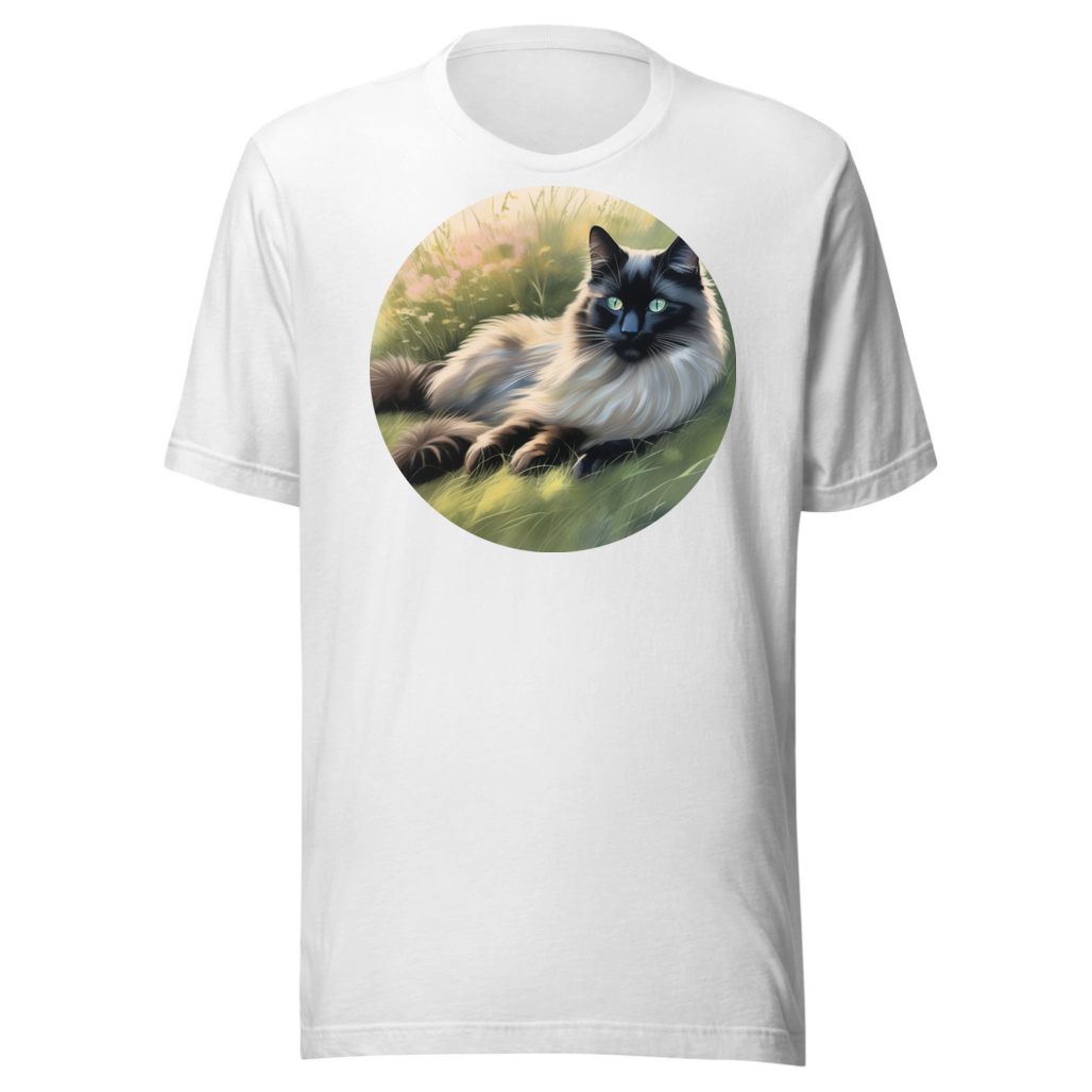 PugMug Custom Black Ragdoll Cat T-Shirt