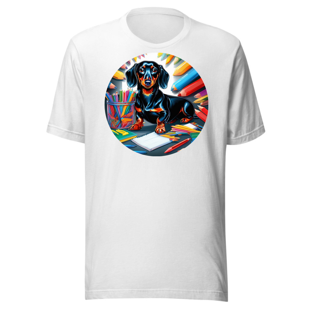 PugMug Custom Black Dachshund T-Shirt