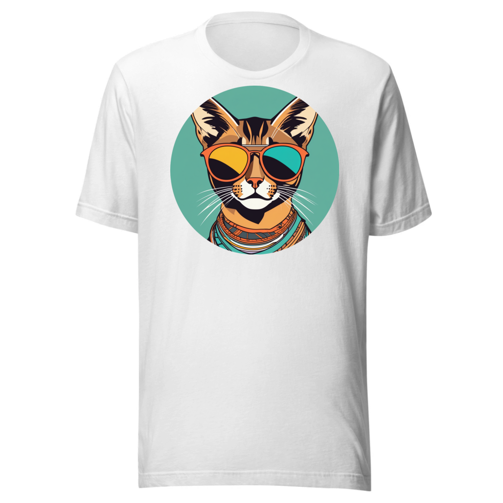 PugMug Custom Tabby Abyssinian Cat T-Shirt