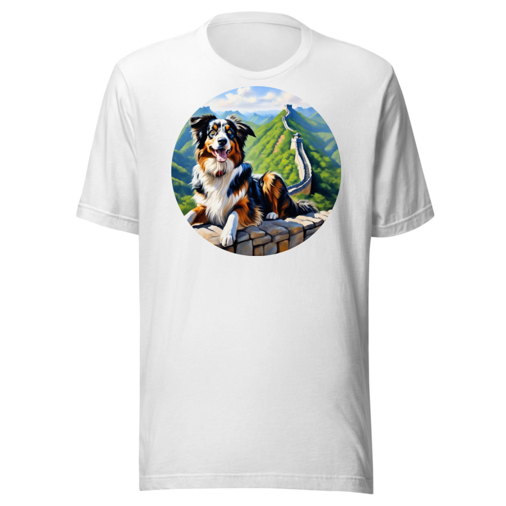 PugMug Custom Australian Shepherd Dog T-Shirt