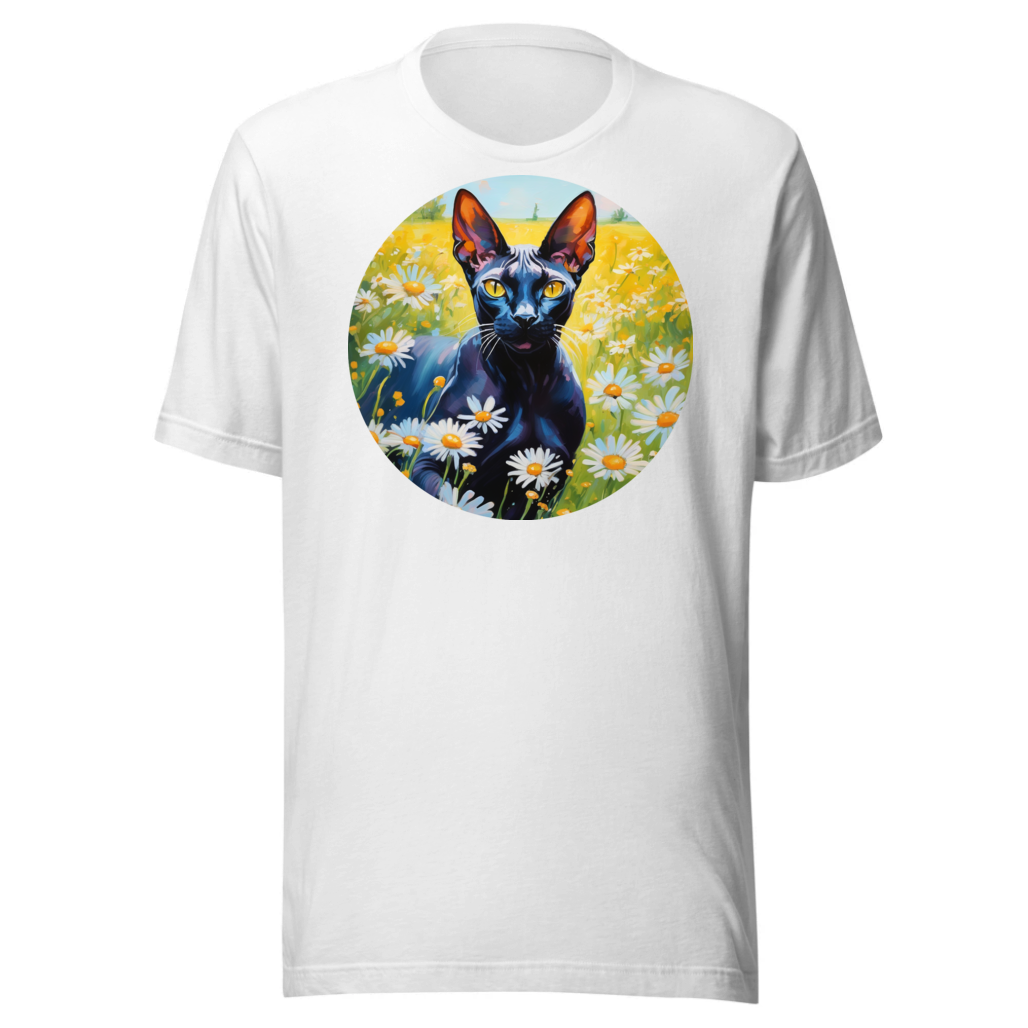 PugMug Custom Black Sphynx Cat T-Shirt