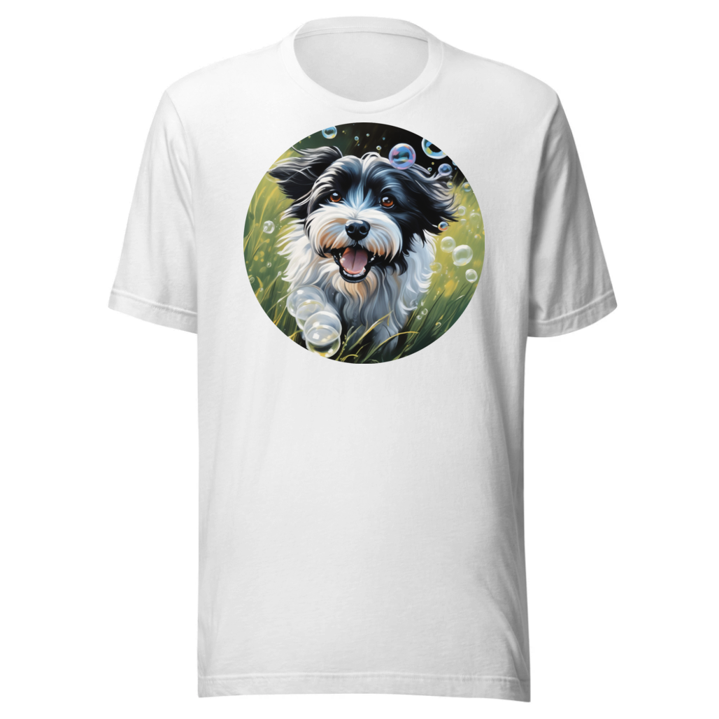 PugMug Custom Black-and-white Havanese Dog T-Shirt