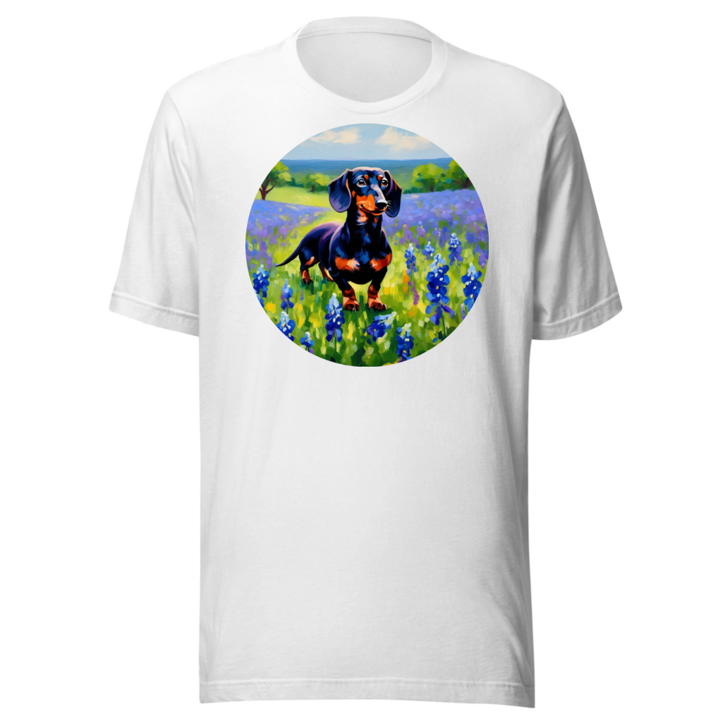 PugMug Custom Black Dachshund T-Shirt