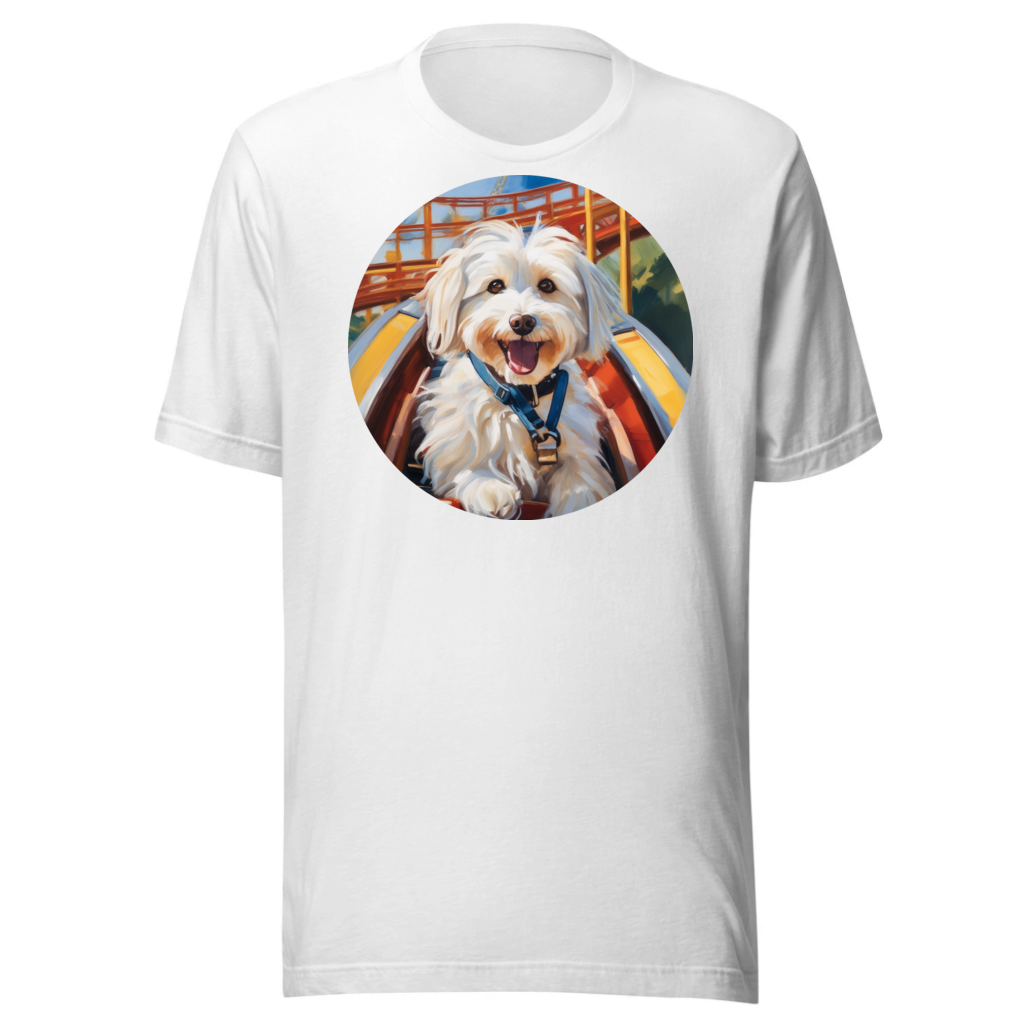 PugMug Custom White Havanese Dog T-Shirt