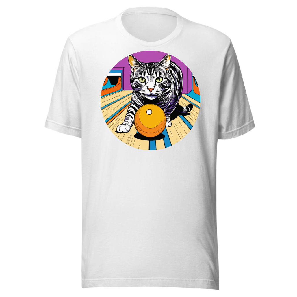 PugMug Custom Tabby American Shorthair Cat T-Shirt