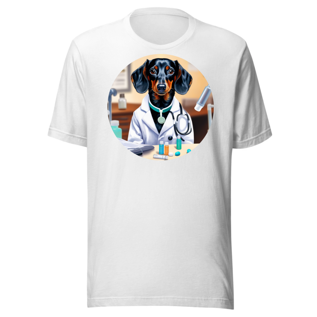 PugMug Custom Black Dachshund T-Shirt