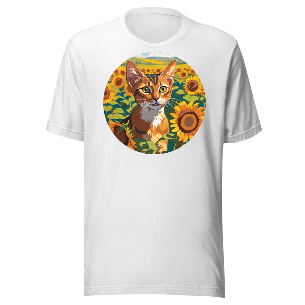 PugMug Custom Tabby Abyssinian Cat T-Shirt